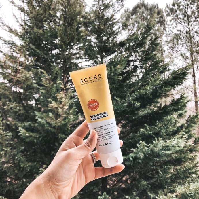 user image by @veronica_mayala, Acure Brightening Facial Scrub - Unscented - 4 fl oz
