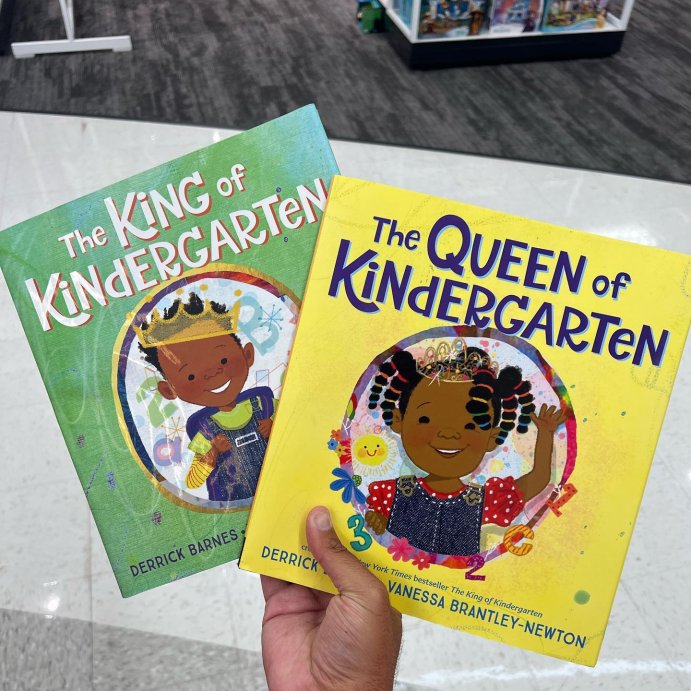 user image by @hooked_on_target, The King of Kindergarten - by Derrick Barnes