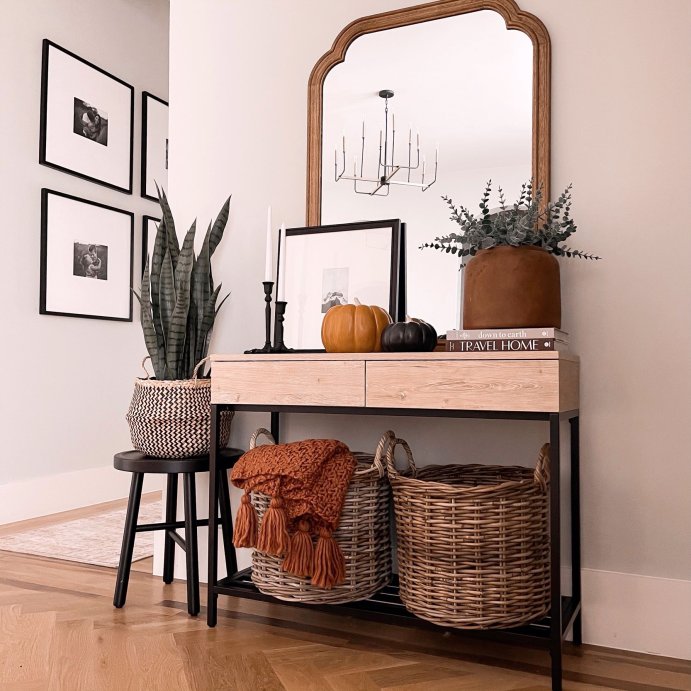user image by thesisterstudioig, 16.26&#34;x16.26&#34; Matted to 4&#34;x6&#34; Gallery Wall Frame Black - Threshold&#8482; designed with Studio McGee: Modern Square Wall Decor