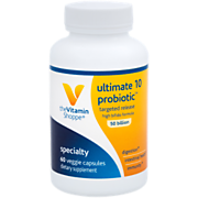 Shop the Vitamin Shoppe Ultimate 10 Probiotic - Targeted Release - 50 Billion Organisms (60 Vegetarian Capsules) and more