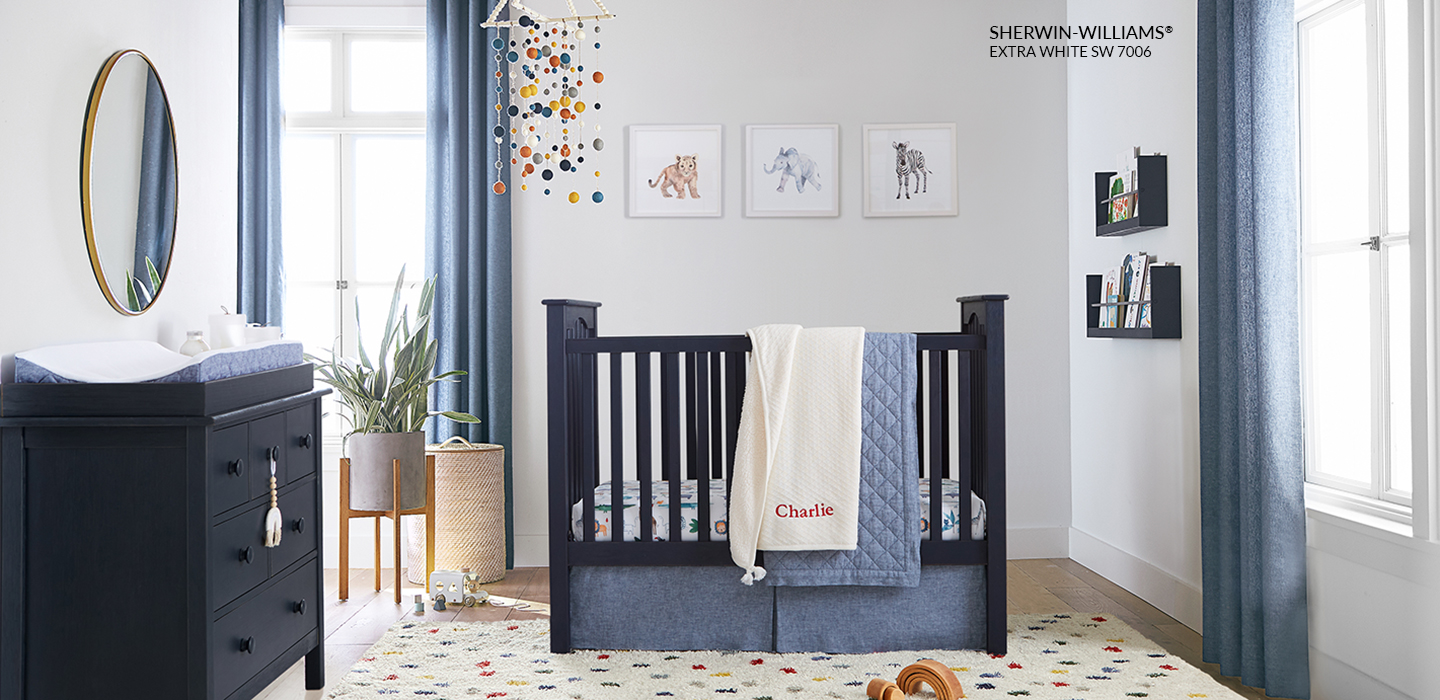 Colby Animal Crib Sheets Pottery Barn Kids