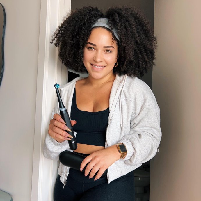 user image by @theesperanzamaria, Oral-B iO Series 5 Electric Toothbrush with Brush Head