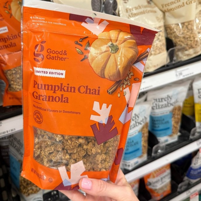 user image by @targettrendsetter, Pumpkin Spice Chai Granola - 11oz - Good &#38; Gather&#8482;