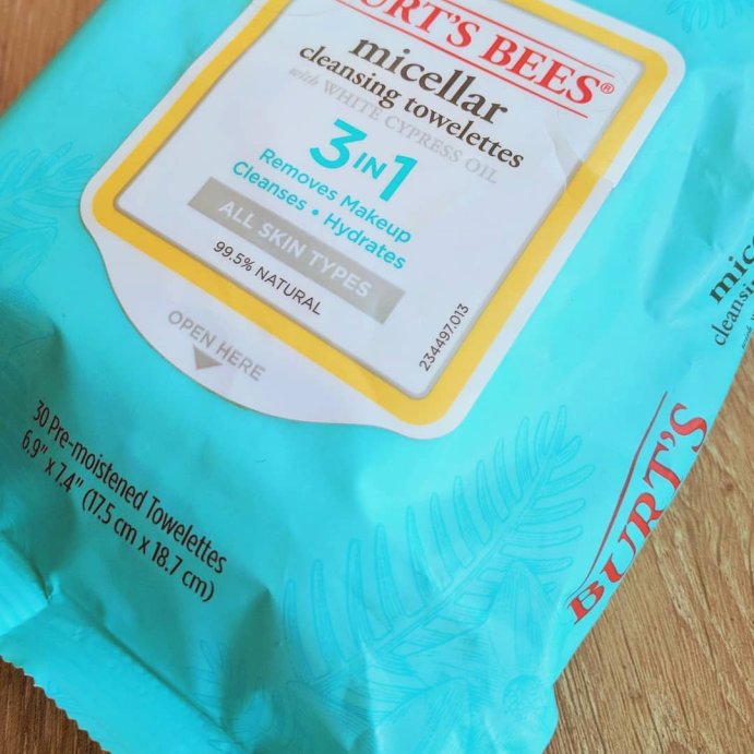 user image by @_bottledambition, Burt's Bees Facial Cleansing Towelettes - 30ct
