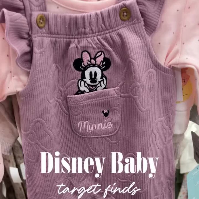 user image by @targetminis, Baby Girls' 2pc Disney Winnie The Pooh Floral Bow Pullover & Bottom Set - Cream