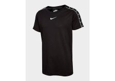 Shop Nike Swoosh Tape T-Shirt Junior - Black - Kids and more Shop Nike Swoosh Tape T-Shirt Junior - Black - Kids and more