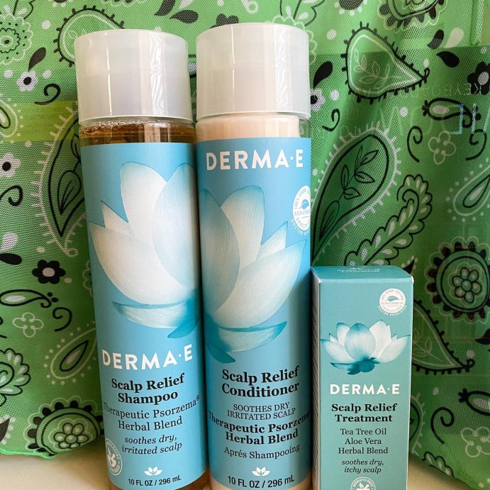 user image by @influencewithgrace, derma-e Scalp Relief Conditioner - 10 fl oz