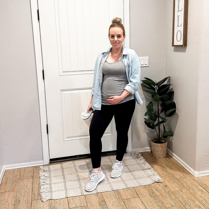 user image by @theblondehomebody, Maternity Tank Top - Isabel Maternity by Ingrid & Isabel&#153;