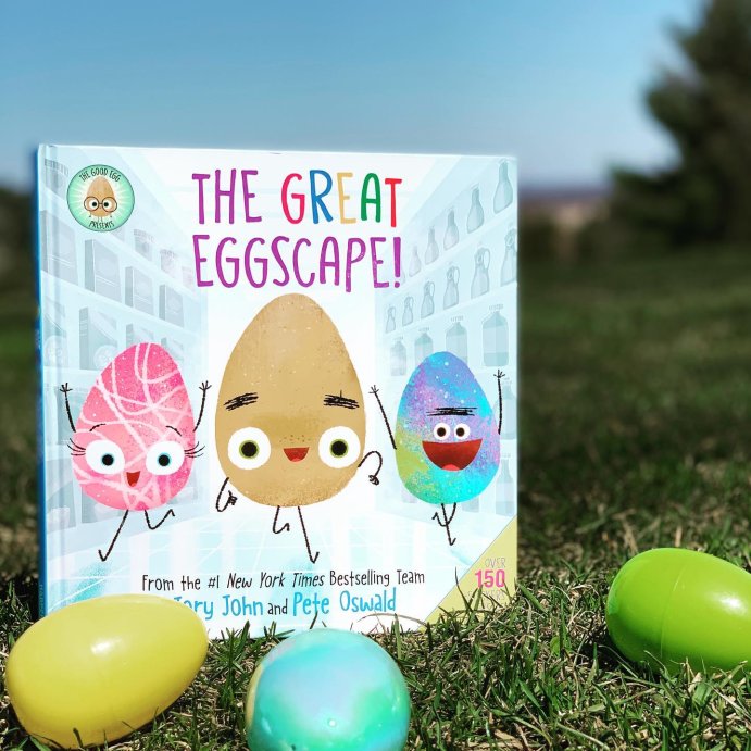 user image by @mrsradcliffe4th, The Good Egg Presents: The Great Eggscape! - by  Jory John (Hardcover)