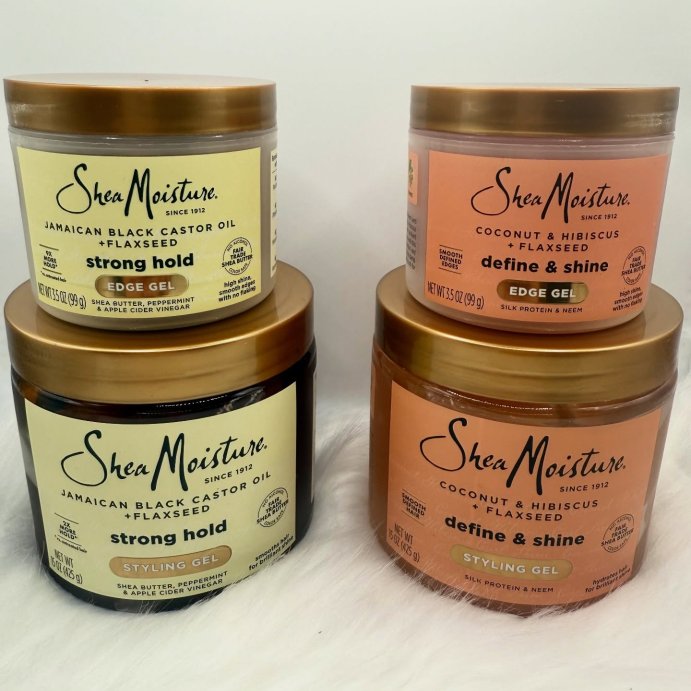 user image by @addybear96, Shea Moisture Jamaican Black Castor Oil Strong Hold Styling Gel 15 Oz