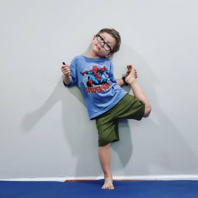 user image by @sarasotawarrior, Toddler Boys' Disney Spider-Man Short Sleeve T-Shirt - Heather Blue