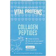 Shop Vital Proteins Collagen Peptides Powder - Hair, Skin, Nails & Joint Support - Unflavored (20 Packets, 0.35 oz. each) and more