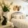Belle White Microfiber Queen Ruffled Comforter Set