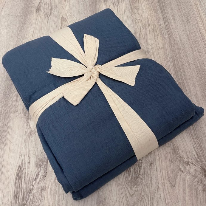 user image by SW, 100% Cotton Gauze Bed Blanket - Clean Spaces