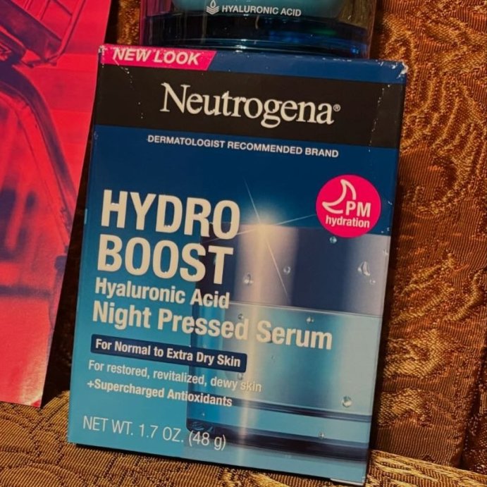 user image by @funlilfreebies, Neutrogena Hydro Boost Night Face Serum for Dry Skin - 1.7 fl oz
