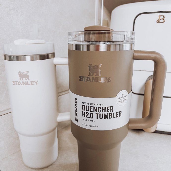 user image by @jackie.m.04, Stanley 40 oz Stainless Steel H2.0 FlowState Quencher Tumbler