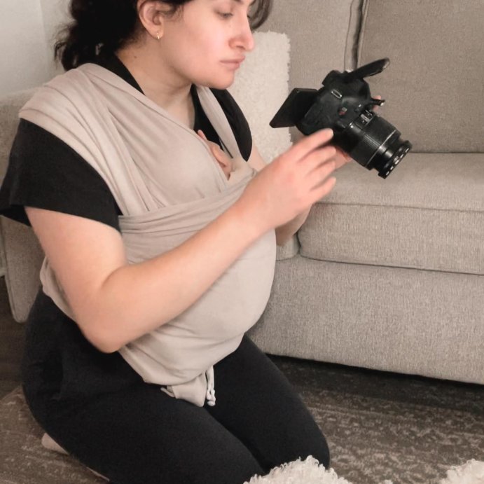 user image by @hannahcharlottesauve, Moby Classic Wrap Baby Carrier