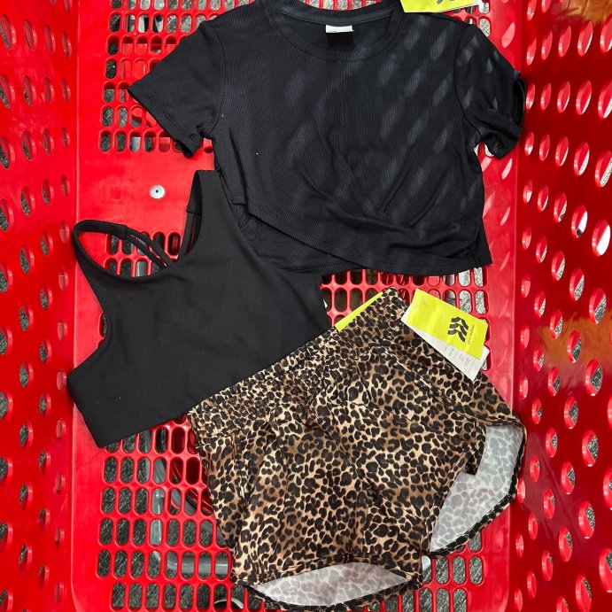 user image by @targetbayareafinds, Girls' Ribbed T-Shirt - All In Motion™