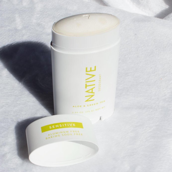 user image by @glowgetem.blog, Native Sensitive Solid Deodorant for Women &#38; Men - Aloe &#38; Green Tea - Aluminum &#38; Baking Soda Free - 2.65oz