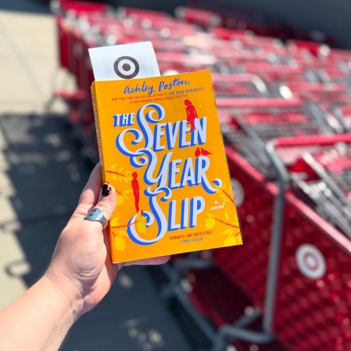 user image by @caffeinatedplaty, The Seven Year Slip - by Ashley Poston