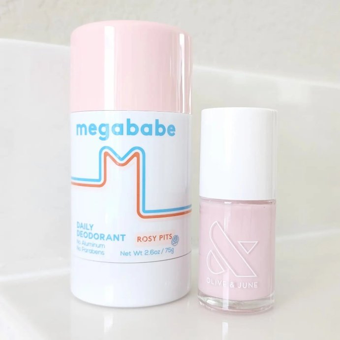 user image by @alesingthings, Megababe Rosy Pits Daily Solid Deodorant - 2.6oz