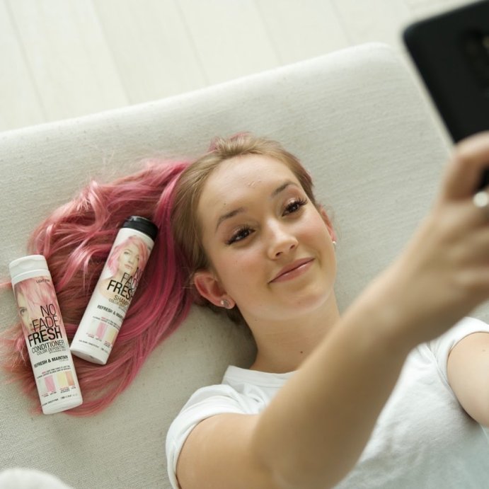 user image by @nofadefresh, No Fade Fresh Color Depositing Semi-Permanent Hair Color Conditioner - 6.4 fl oz