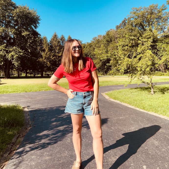 user image by @teaching_in_threads, Women's Short Sleeve T-Shirt - A New Day™