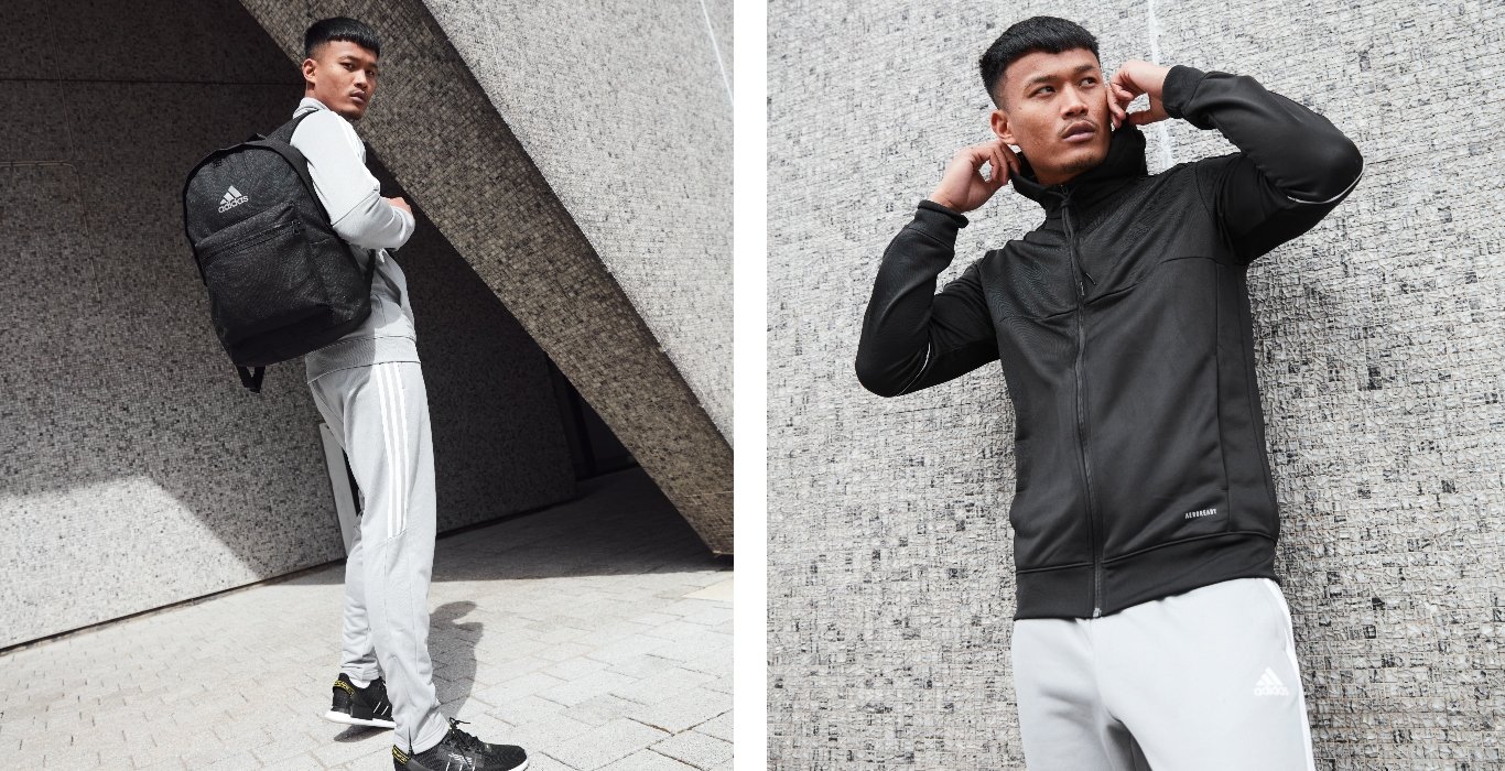 Curated image with adidas Badge of Sport Backpack - Black, adidas Originals NMD_R1 V2 - Black - M...