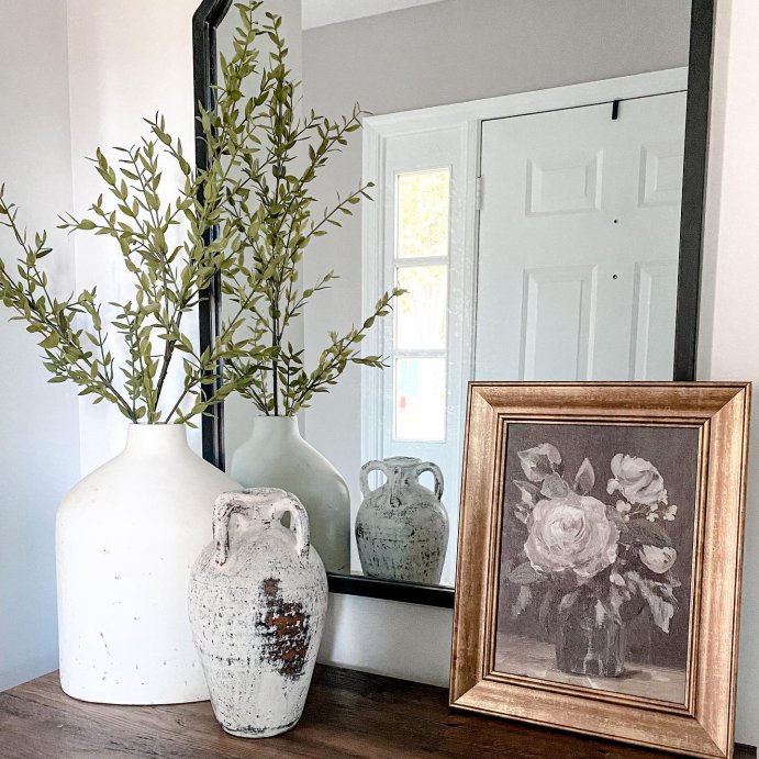 user image by @life.on.course, 11&#34; x 14&#34; Vintage Floral Framed Wall Canvas - Threshold&#8482; designed with Studio McGee