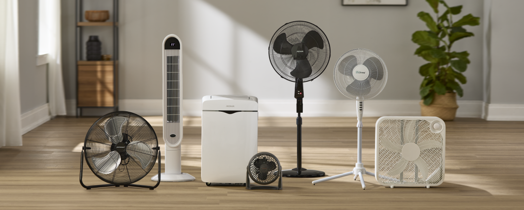 Shop Mastercraft Vertical-Tilt Portable Floor Fan, 3-Speed, Black, 20-in, NOMA Oscillating Tower Fan, Remote Control, 3-Speed, White, 45-in, NOMA 7K SACC (10K ASHRAE) Digital Portable Air Conditioner with Remote Control, 3-Speed, White, Honeywell TurboForce® Tilt-Head Portable Air Circulator Table/Desk Fan, 3-Speed, Black, 7-in, NOMA Oscillating Pedestal/Stand Fan with Remote Control, 3-Speed, Black, 18-in, For Living Tilt-Head Oscillating Pedestal/Stand Fan with Adjustable Height, 3-Speed, Assorted, 16-in, For Living Plastic 5-Blade Portable Box/Floor Fan, 2-Speed, White, 20-in and more