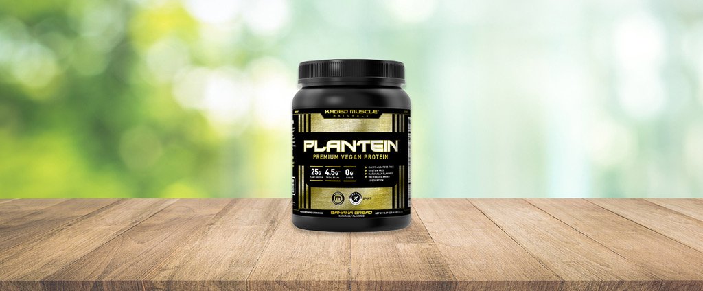 Shop KAGED Plantein Premium Vegan Protein - Banana Bread (1.16 Lbs. / 15 Servings) and more