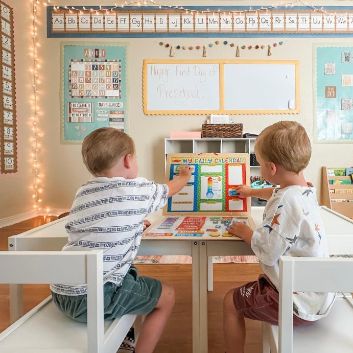 user image by @diy_school2, Melissa &#38; Doug My First Daily Magnetic Calendar