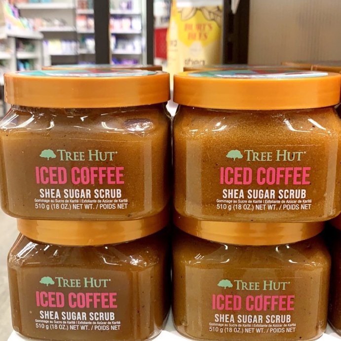 user image by @selfcare.bodycare, Tree Hut Hazelnut &#38; Iced Coffee Shea Sugar Body Scrub - 18oz