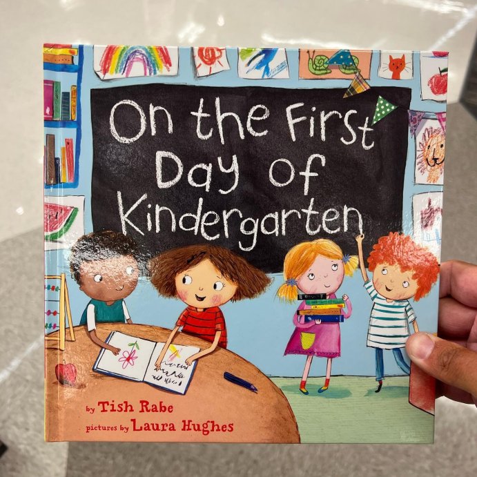 user image by @hooked_on_target, On the First Day of Kindergarten - by Tish Rabe, Laura Hughes (Hardcover)
