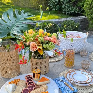 Ceramic Bamboo Party Bucket