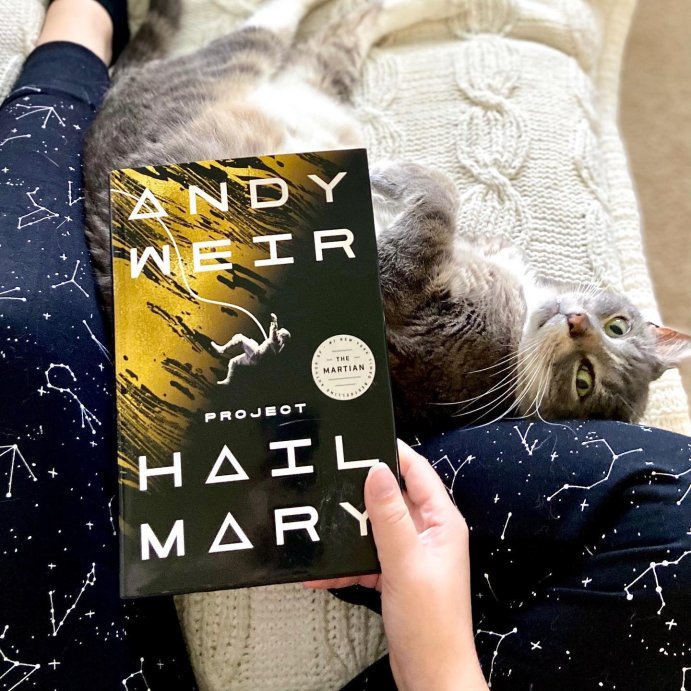 user image by @caseys_chapters, Project Hail Mary - by Andy Weir (Hardcover)