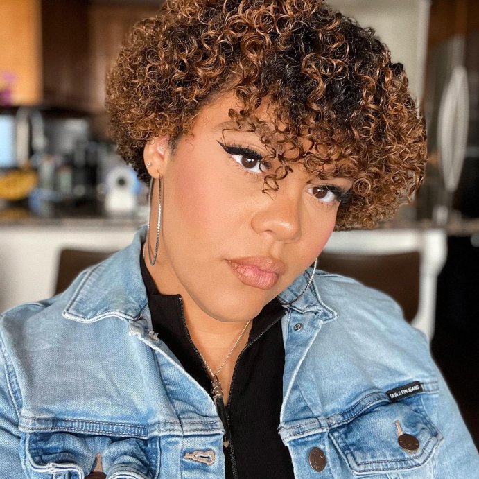user image by @chellzation, SheaMoisture Coconut &#38; Hibiscus + Flaxseed Defining Styling Hair Gel - 15oz