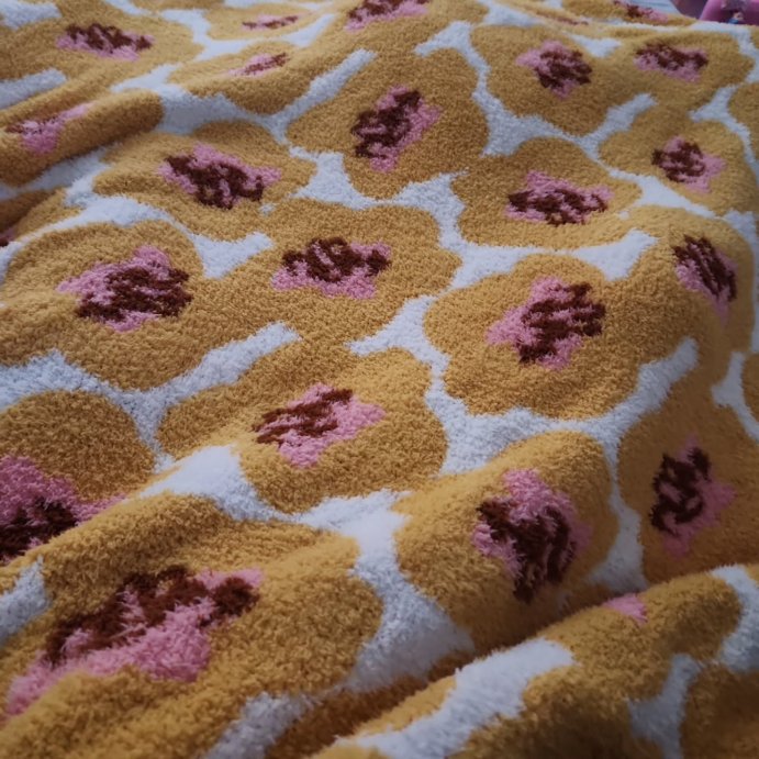 user image by @ashleylikestarget, Knit Flower Kids&#39; Throw Blanket - Pillowfort&#8482;