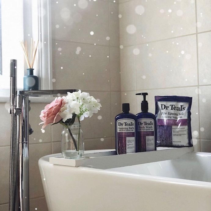 user image by @chloeleahking, Dr Teal&#39;s Soothe &#38; Sleep Lavender Foaming Bubble Bath - 34 fl oz