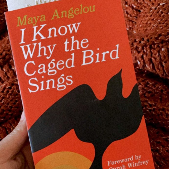 user image by @kinaasmallss, I Know Why the Caged Bird Sings - by Maya Angelou