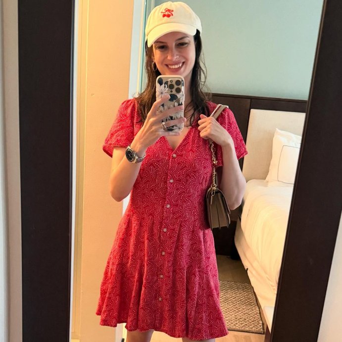 user image by @jennifflex, Women's Short Sleeve Button-Front Mini A-Line Dress - Universal Thread™