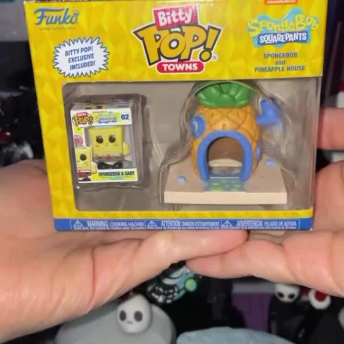 user image by @ce1ic, Funko Bitty POP! Town: SpongeBob &#38; Pineapple House Figures