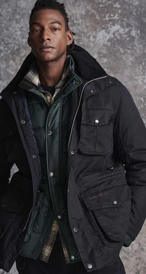 Barbour longitude waxed cotton jacket hotsell