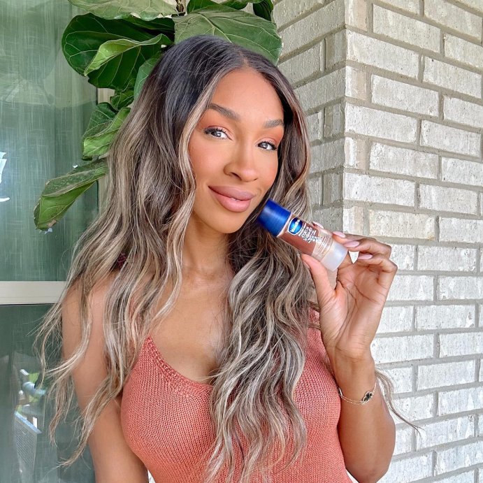 user image by @tinsleyerin, Vaseline Cocoa Shimmer Jelly Stick Cocoa Butter - 1.4oz
