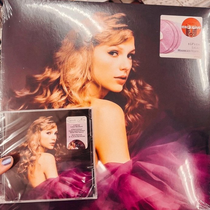 user image by @cailey.reads, Taylor Swift - Speak Now (Taylor&#8217;s Version) (Target Exclusive, Vinyl) (3LP)