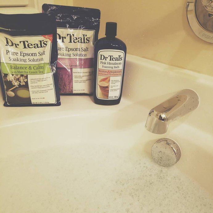 user image by @kristinsettles, Dr Teal's Epsom Salt Magnesium Soak - Soothe & Sleep with Lavender