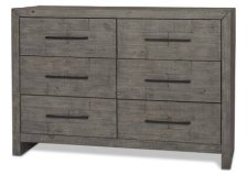 Shop Woodland 6 Drawer Dresser -Stanton Ash and more