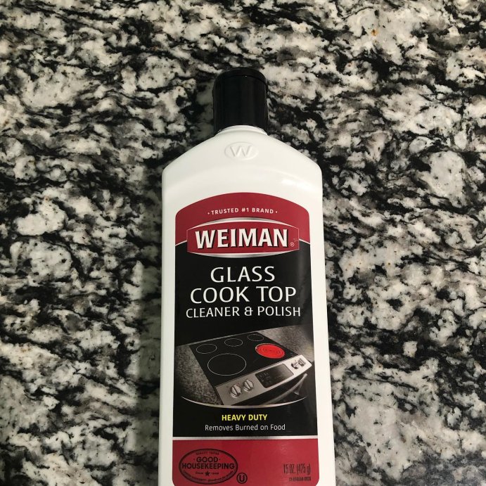 user image by @roxitheepapillon, Weiman Glass Cooktop Cleaner &#38; Polish - 15oz