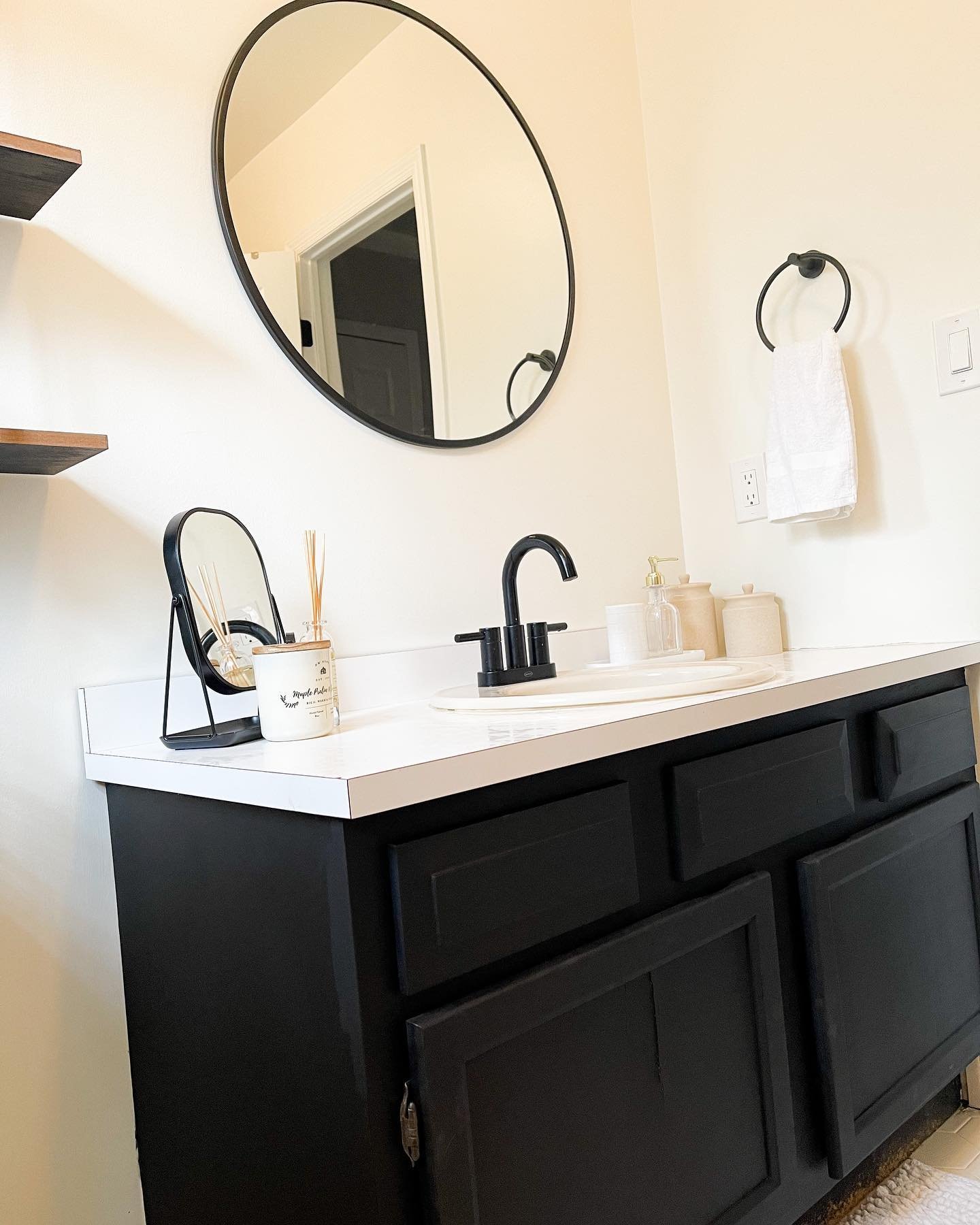 user image by @designingforeverhome_, 28" Round Decorative Wall Mirror - Threshold™