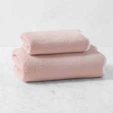 Shop AERIN Scallop Bath Towel, Rose Smoke and more